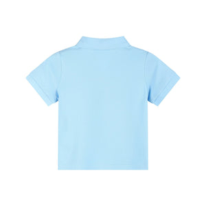Blue Baseball Polo Shirt