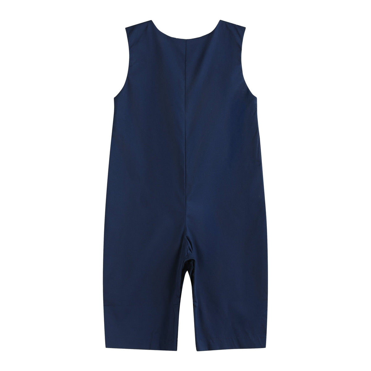 Blue Nativity Smocked Longall