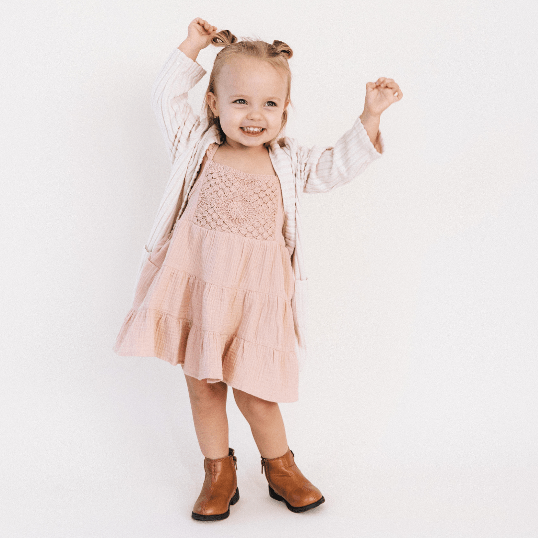 Button Down Cardigan- Child