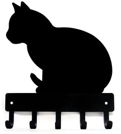 Cat #07 Key Rack with 5 Hooks