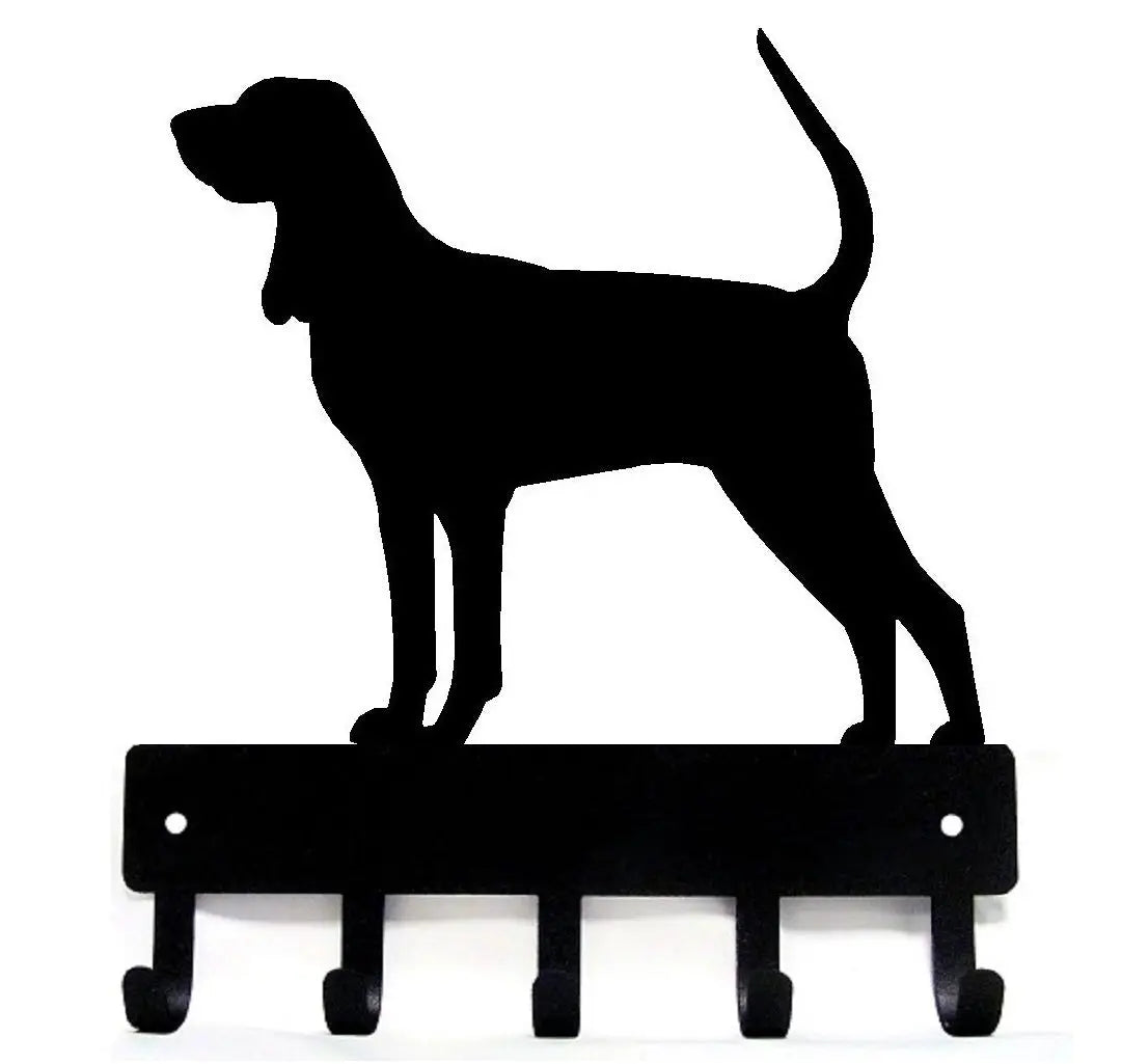 Coonhound Dog Key Rack/ Leash Hanger