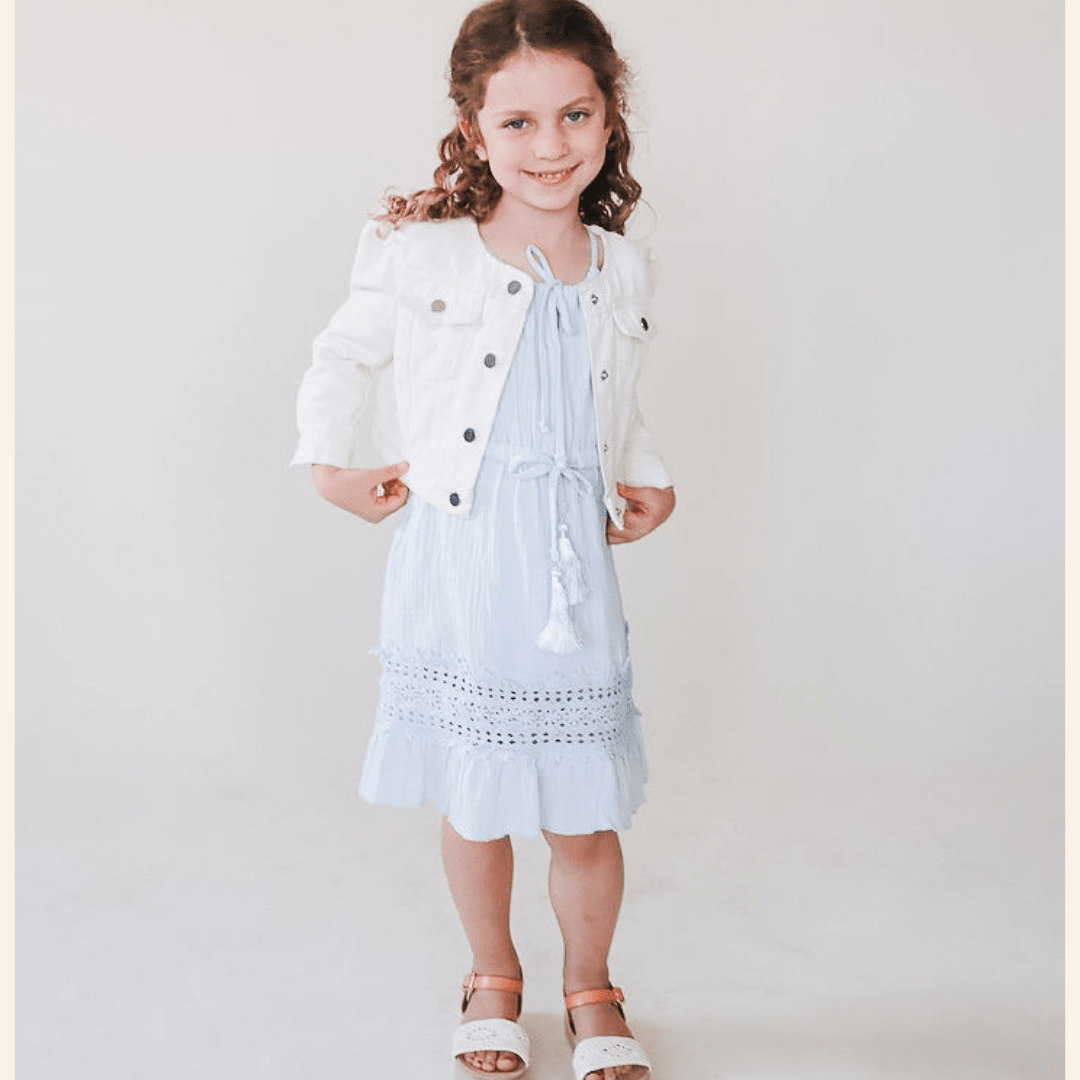 Lace Cutout Mommy & Me Dress - Child