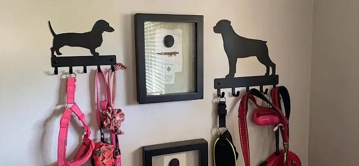Rottweiler Key Holder and Dog Leash Hanger