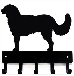 Goldendoodle Dog Key Rack/ Leash Hanger