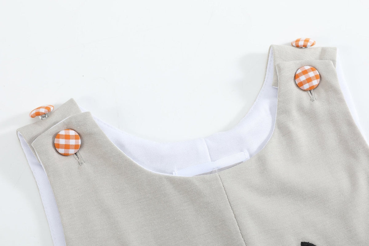Gray Boo Applique Longall