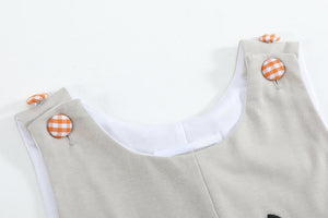 Gray Boo Applique Longall