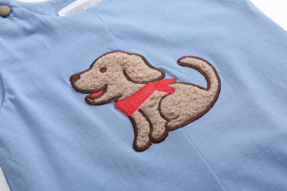 Heirloom Blue Puppy Dog Longall