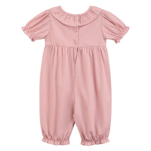 Heirloom Rose Ruffle Smocked Playsuit