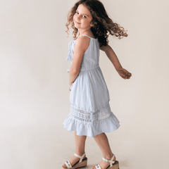 Lace Cutout Mommy & Me Dress - Child