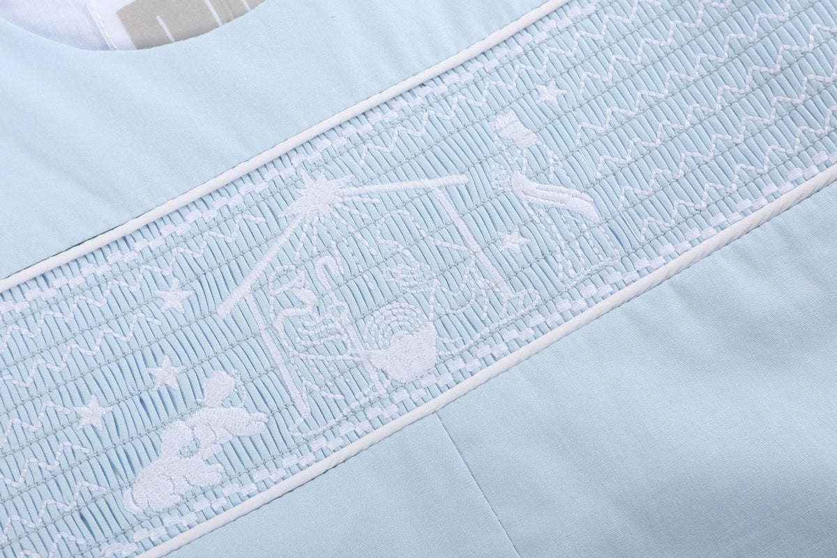 Light Blue Nativity Longall