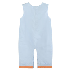 Light Blue Pumpkin Applique Longall