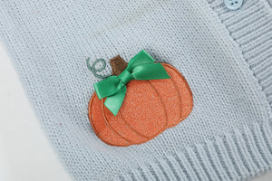 Light Blue Pumpkin Girls Cardigan