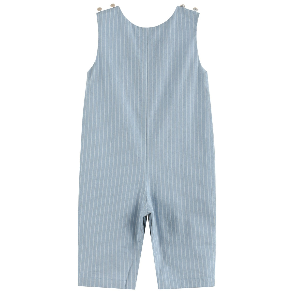 Light Blue Puppy Smocked Longall