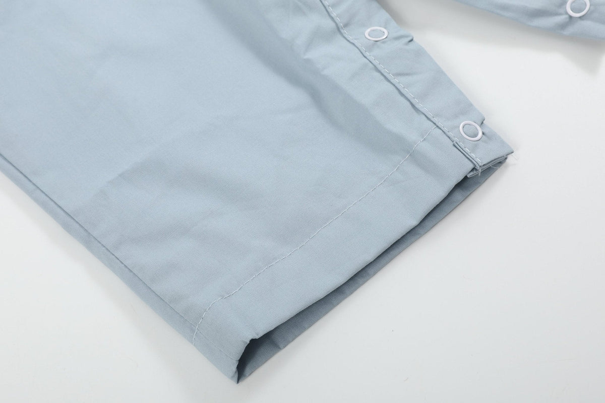 Light Gray 'Boo' Applique Longall