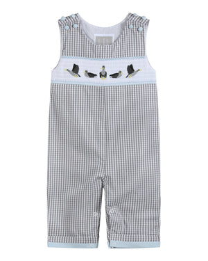 Light Gray Mallard Smocked Longall