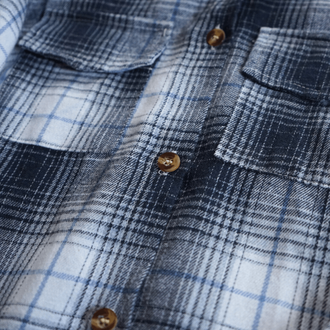 Lightweight Navy Flannel - Infant