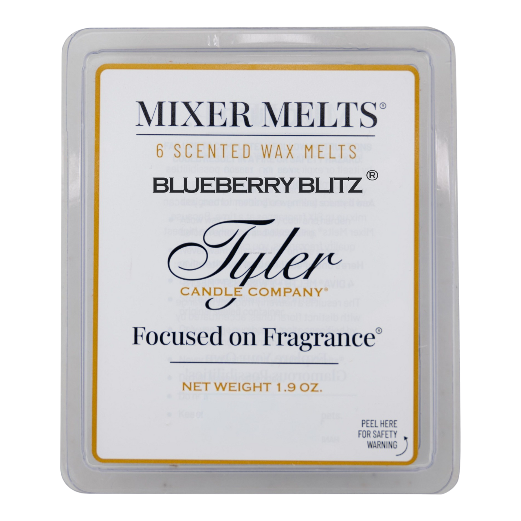 Tyler Candle Company Mixer Melt - Blueberry Blitz