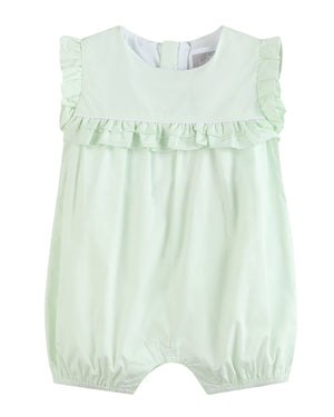 Mint Green Ruffle Jumper Romper