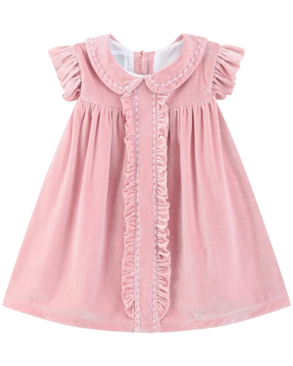 Pink Velvet Holiday Dress