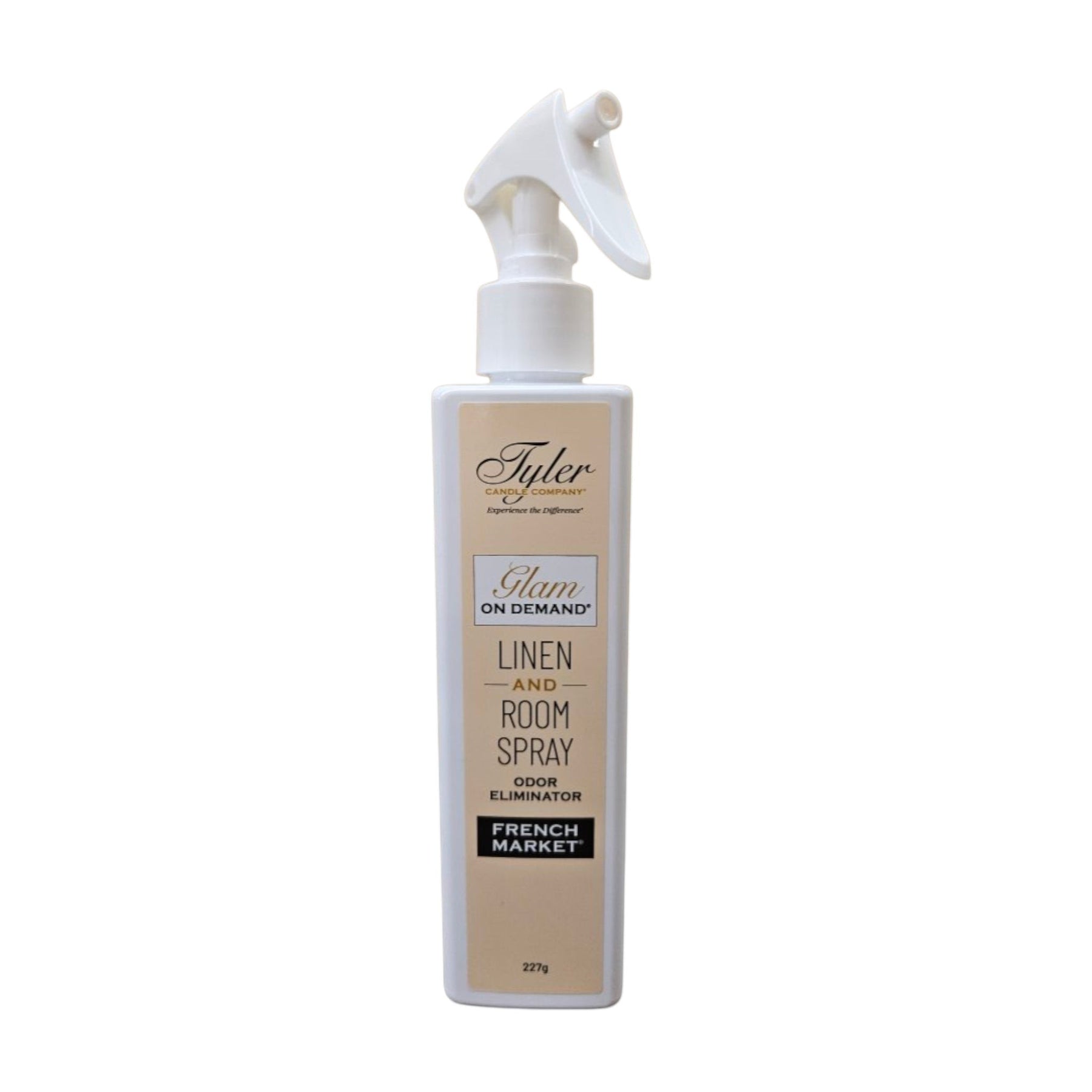 Purple Turtle Gifts Tyler Candle Glam On Demand French Market Linen and Room Spray 227g odor eliminator