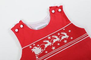 Red Santa Sleigh Longall