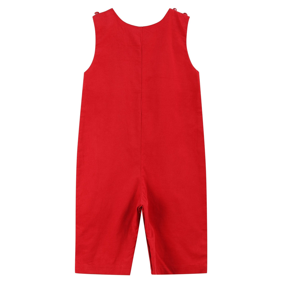 Red Velvet Christmas Smocked Longall