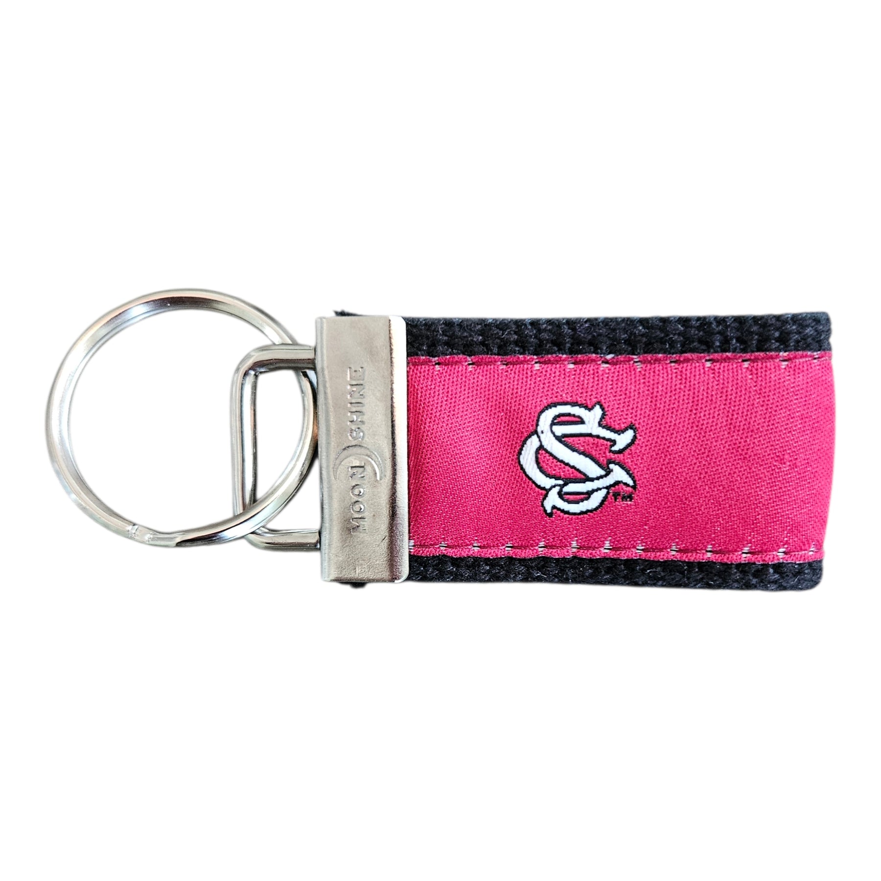 web-keychain-university-of-south-carolina-interlocking-baseball-logo