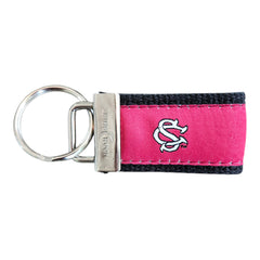 web-keychain-university-of-south-carolina-interlocking-baseball-logo