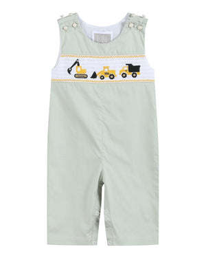 Sage Green Construction Smocked Longall