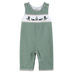 Sage Green Mallard Smocked Longall