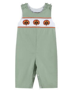 Sage Green Turkey Smocked Longall