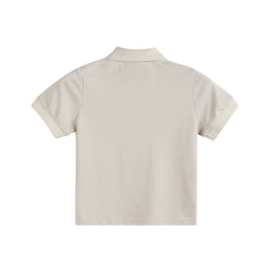 Sand Beige Tractor Polo Golf Shirt