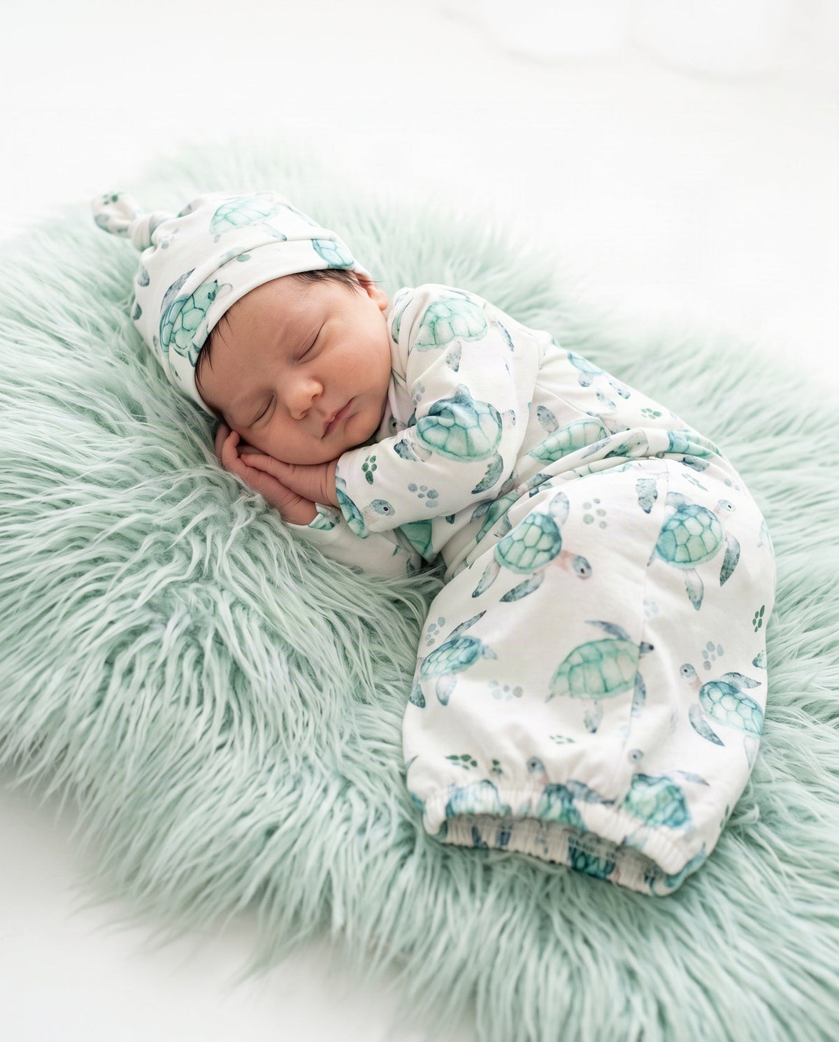 Sea Turtle Baby Gown