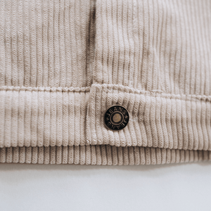 Sherpa Collar Bone Corduroy Jacket-Child