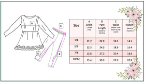 Snowman Pocket Pant Set