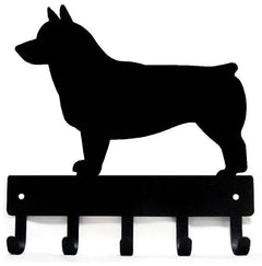 Swedish Vallhund Dog Key Rack/ Leash Hanger (Tail Options)