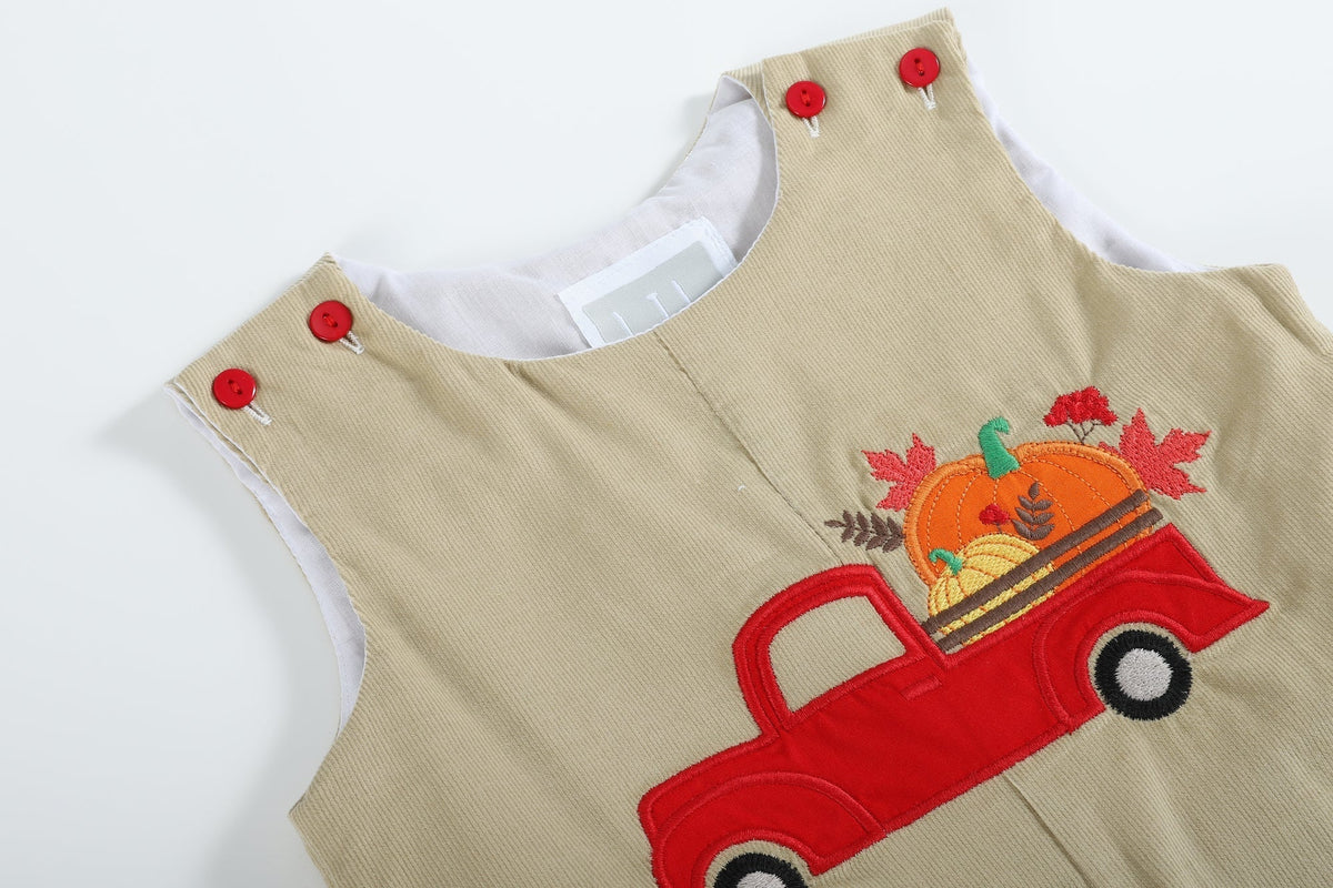 Tan Pumpkin Truck Longall