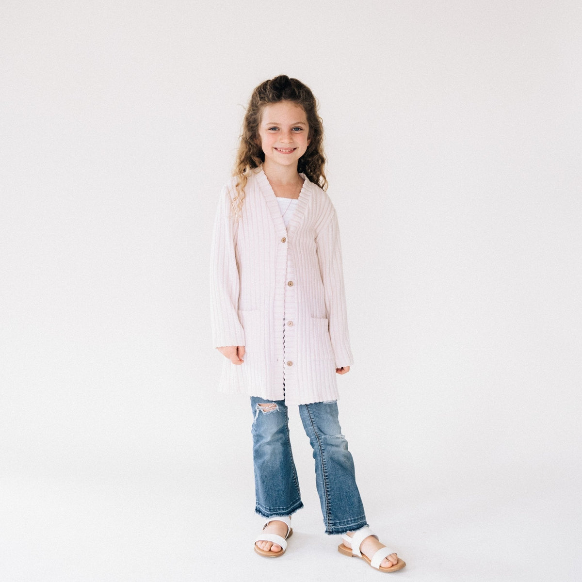 Button Down Cardigan- Child