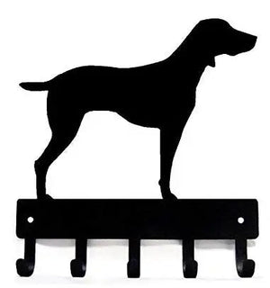 Weimaraner Key Holder &amp; Leash Hanger