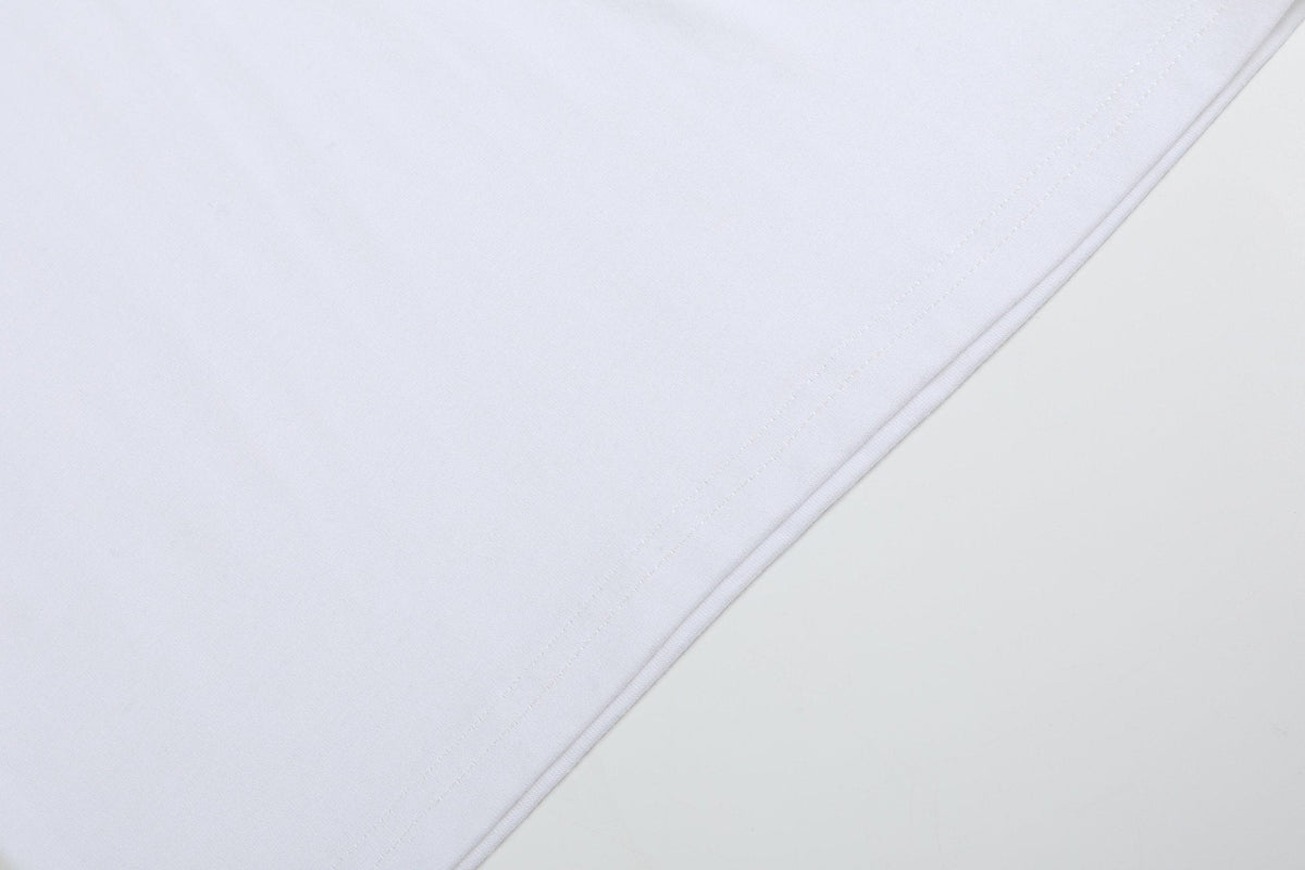 White Cotton Santa Collared Shirt