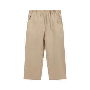 White Football Truck Shirt and Brown Pants Set