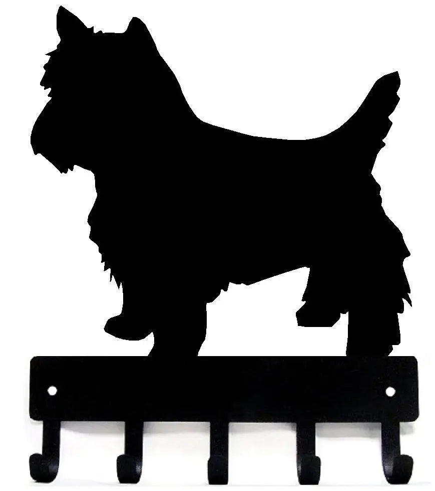 Yorkshire Terrier (Yorkie) Dog Key Rack/ Leash Hanger